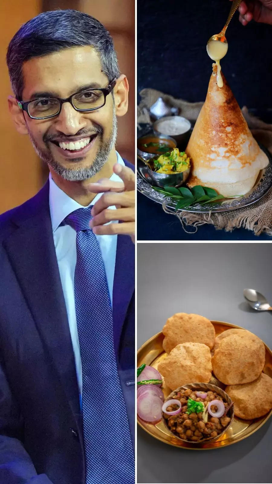3 iconic Indian foods that Google CEO Sundar Pichai loves 