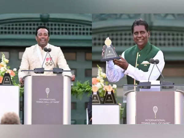 Leander Paes, Vijay Amritraj get inducted into International Tennis Hall of Fame 