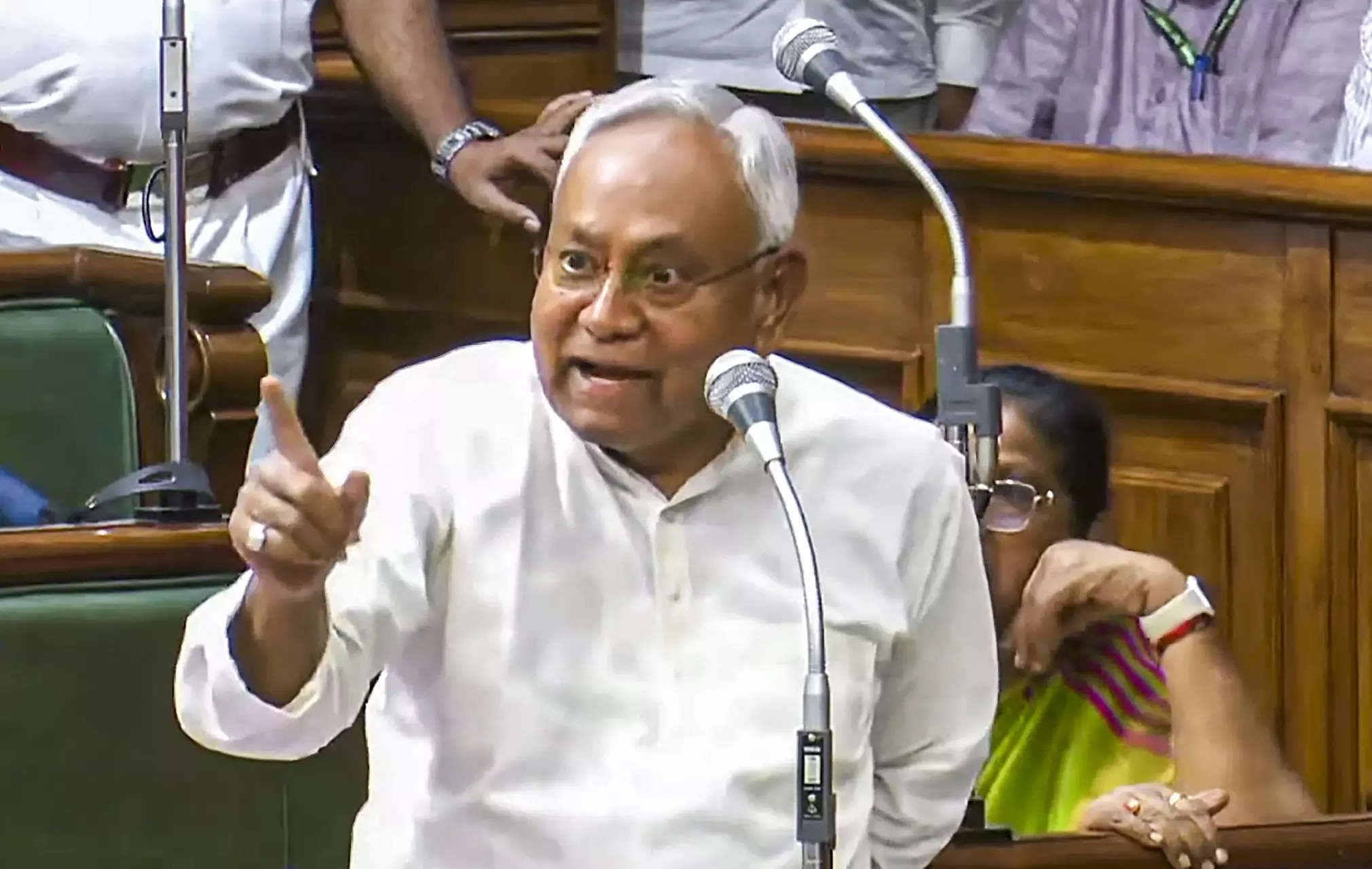 'You are a woman ...': Nitish Kumar's address in assembly triggers stir, draws flak from RJD 