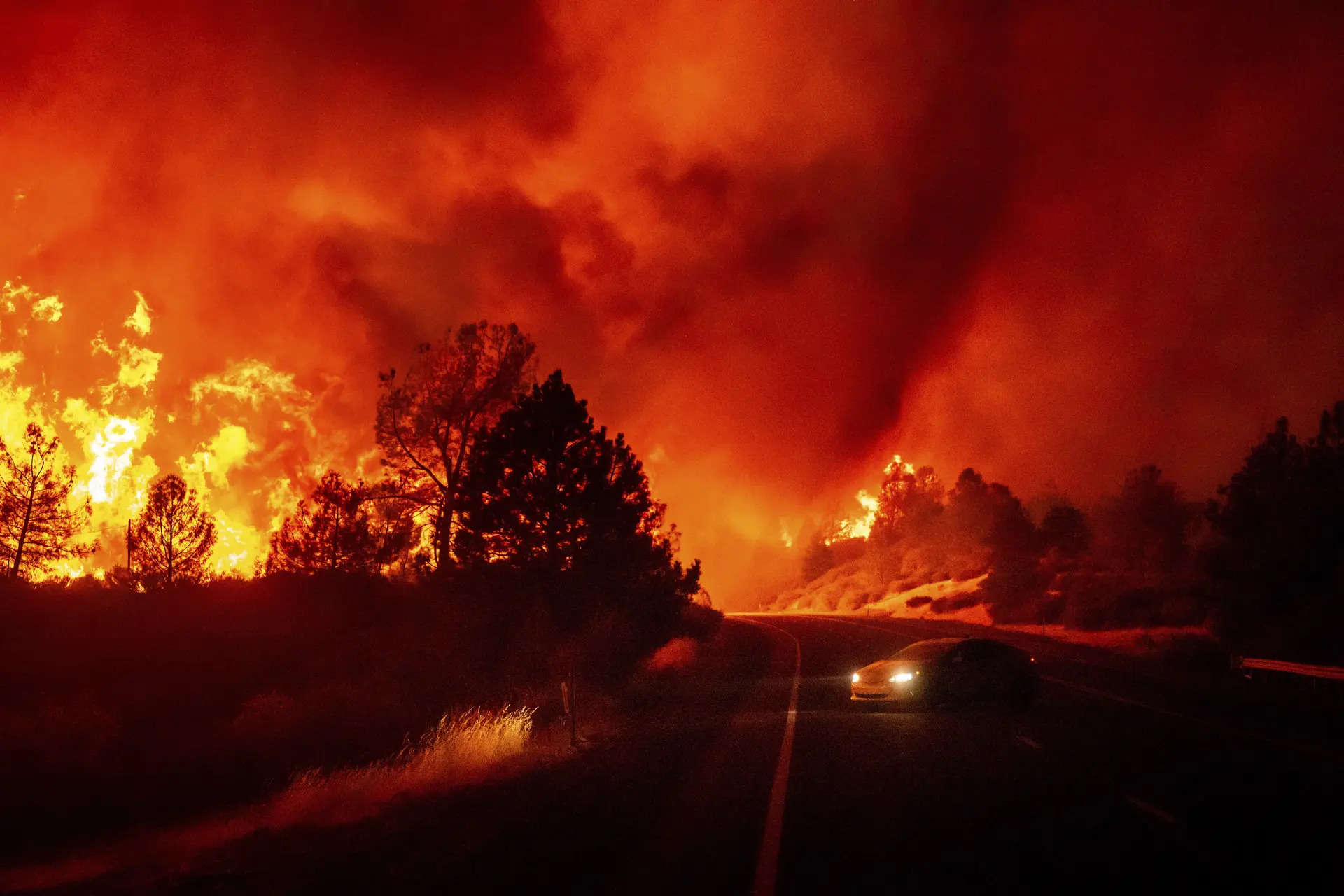 California wildfire explodes, doubles in 24 hours to become largest in US 