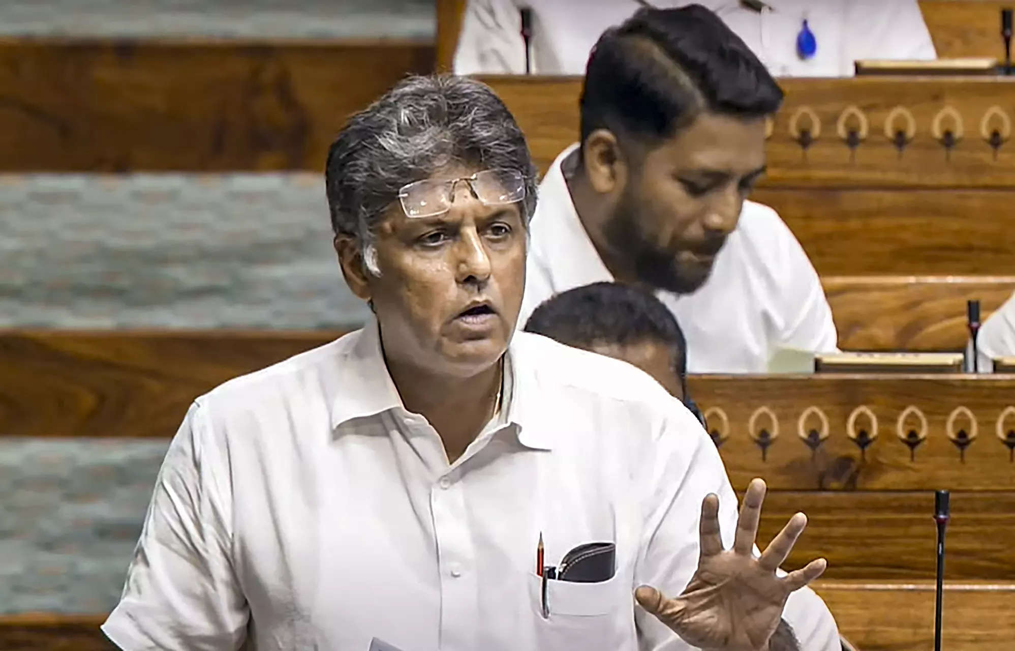Manish Tewari gives adjournment notice in Lok Sabha for discussion on border situation and trade deficit with China 