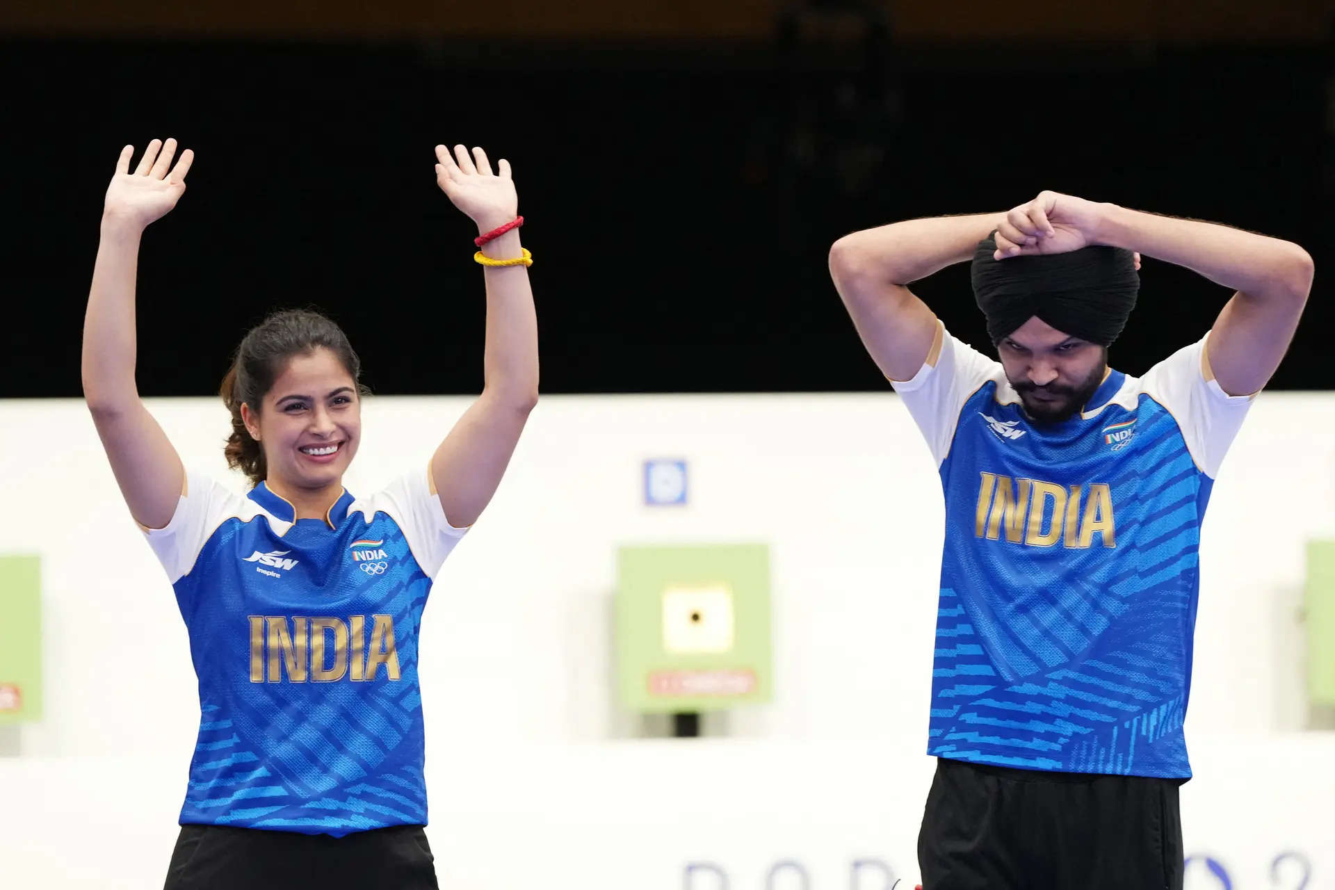 Paris Olympics: India gets its second bronze, once again from shooting; Manu Bhaker and Sarabjot Singh beat South Korea in mixed 10m air pistol 