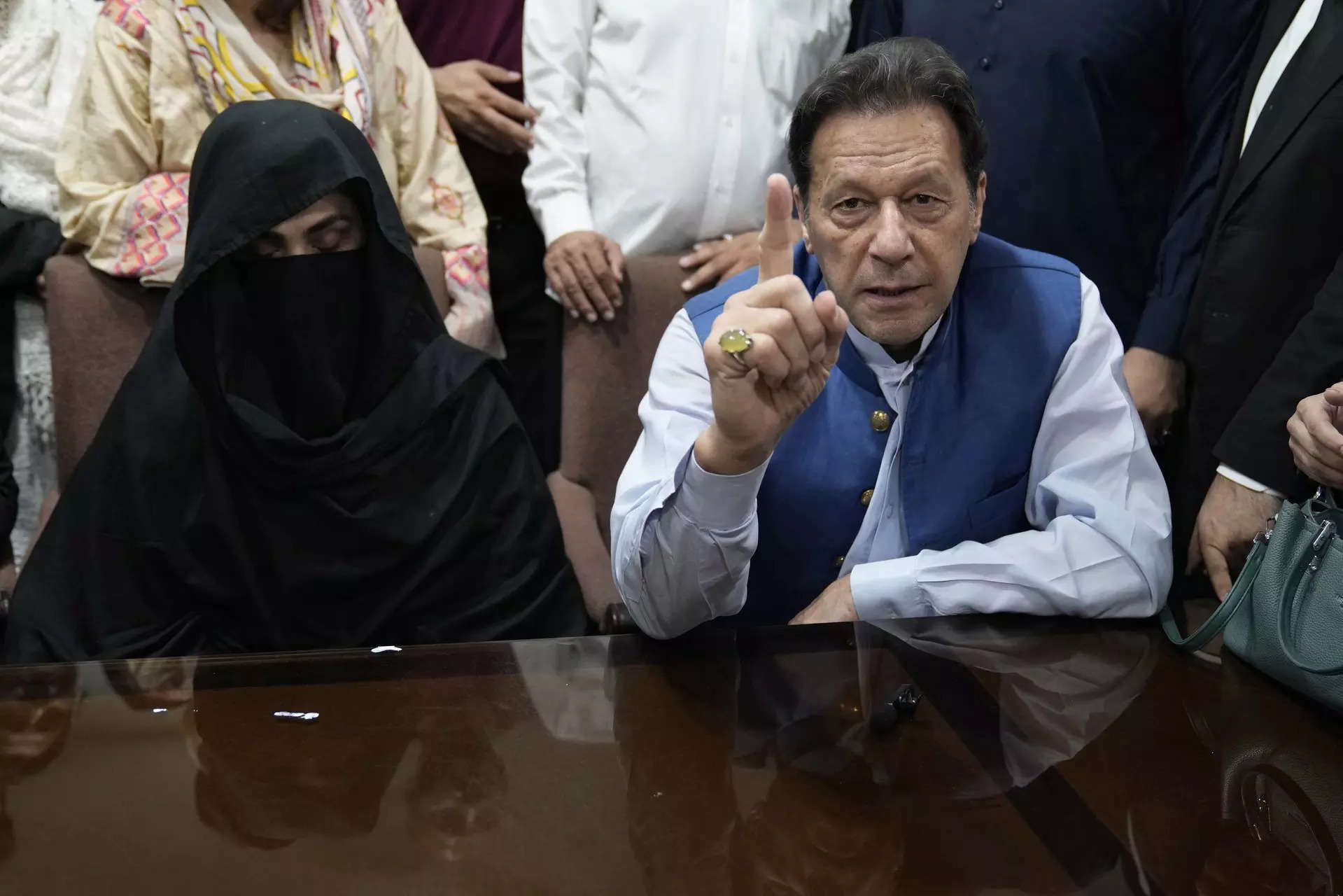 Imran Khan's wife Bushra Bibi named as suspect in 11 cases, including attack on army headquarters 