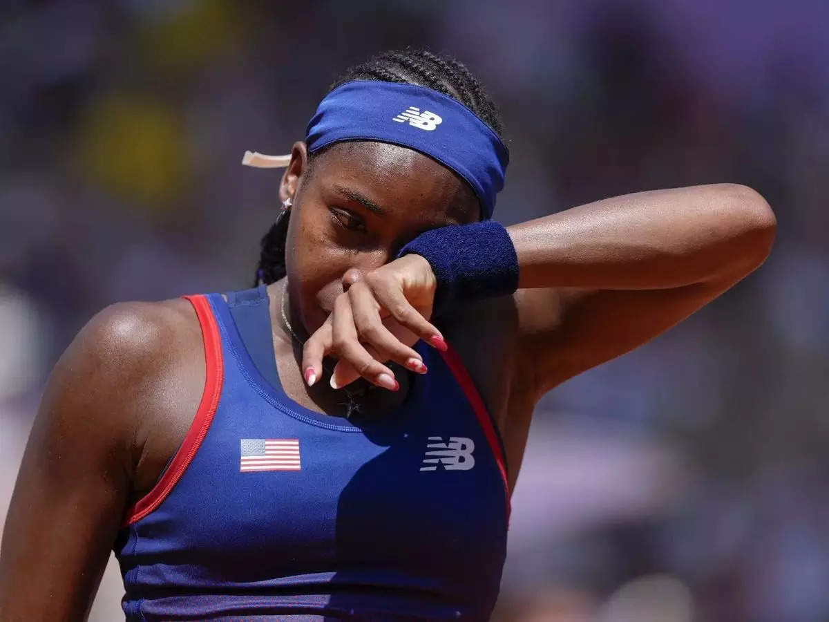 Olympics 2024: Coco Gauff loses argument with chair umpire and match to Donna Vekic 