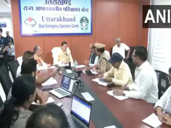 Heavy rain in Uttarakhand: CM Dhami holds review meeting, asks officials to stay on alert 