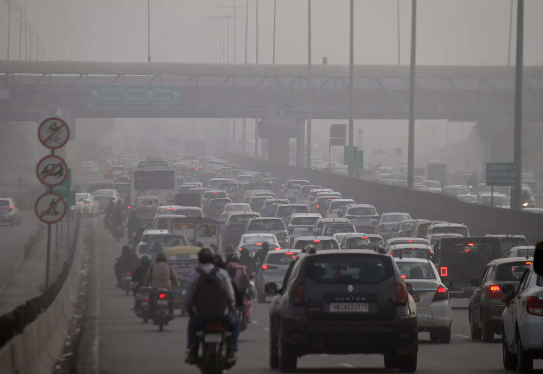 Delhi breached WHO set annual air quality limit in Jan 
