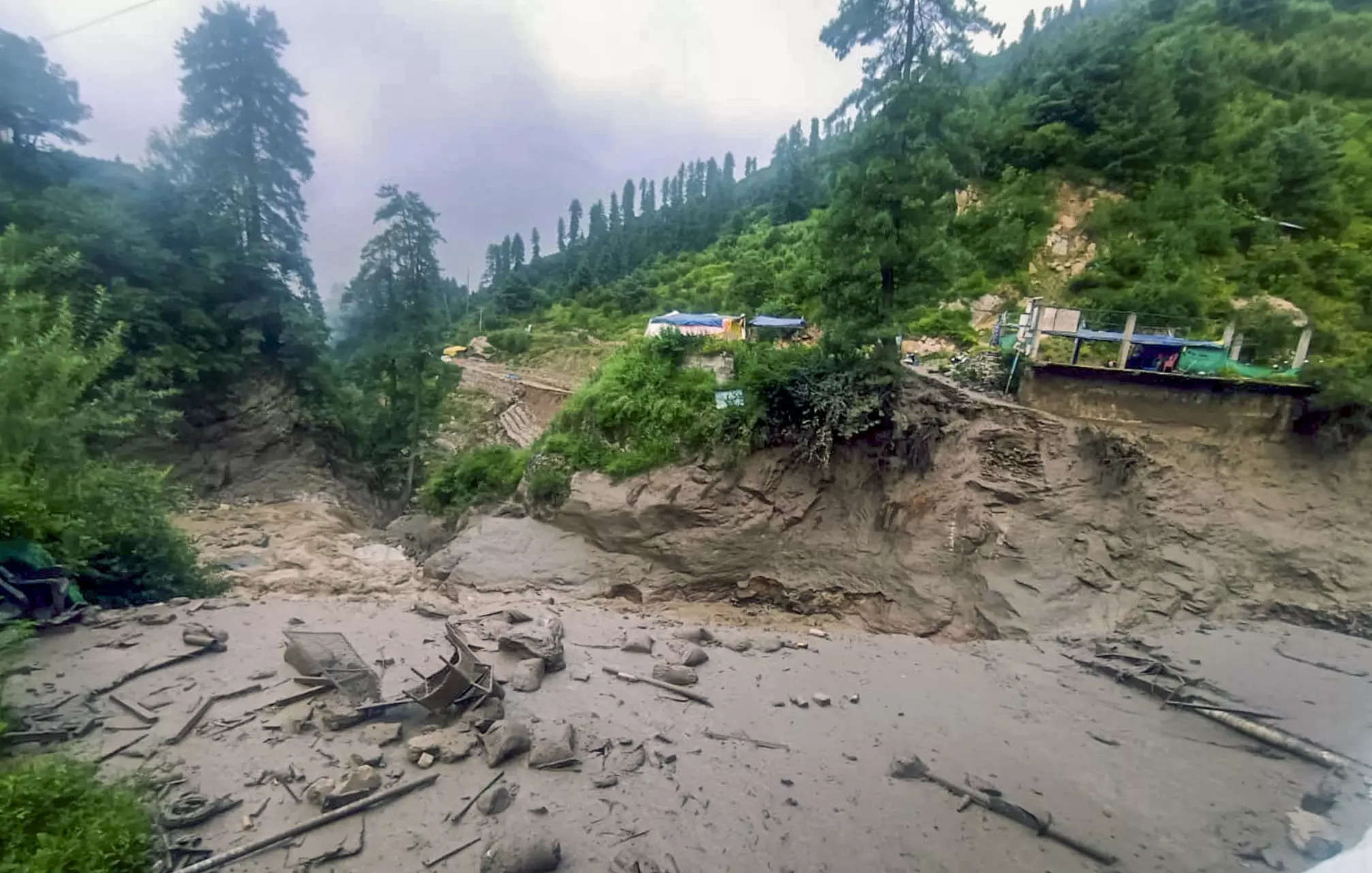 Monsoon mayhem: Over 20 killed as rains trigger landslides, flooding in parts of north India 