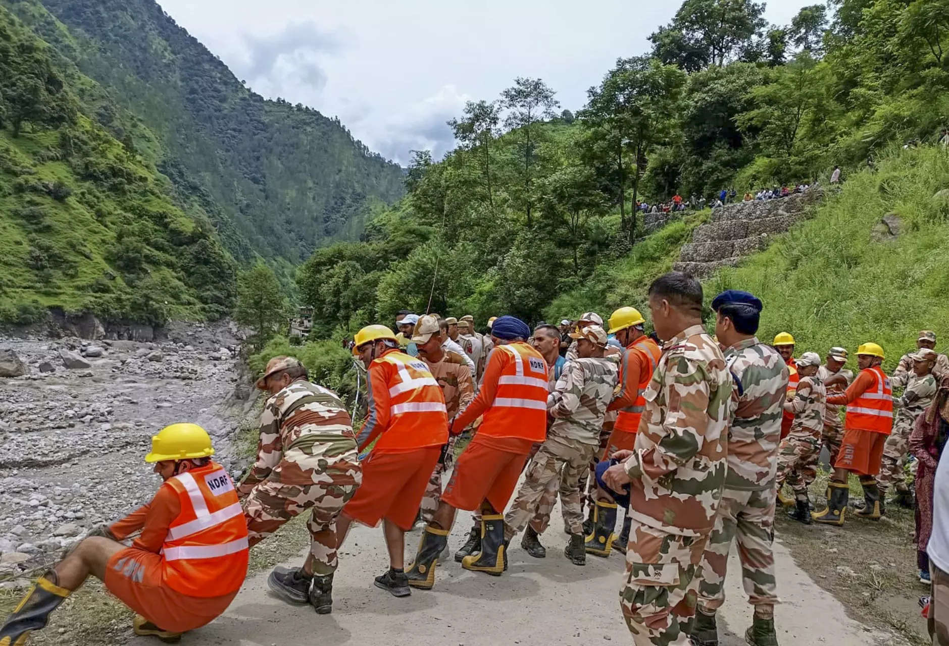 Himachal cloudburst: Rescue operation underway to trace 45 missing people 