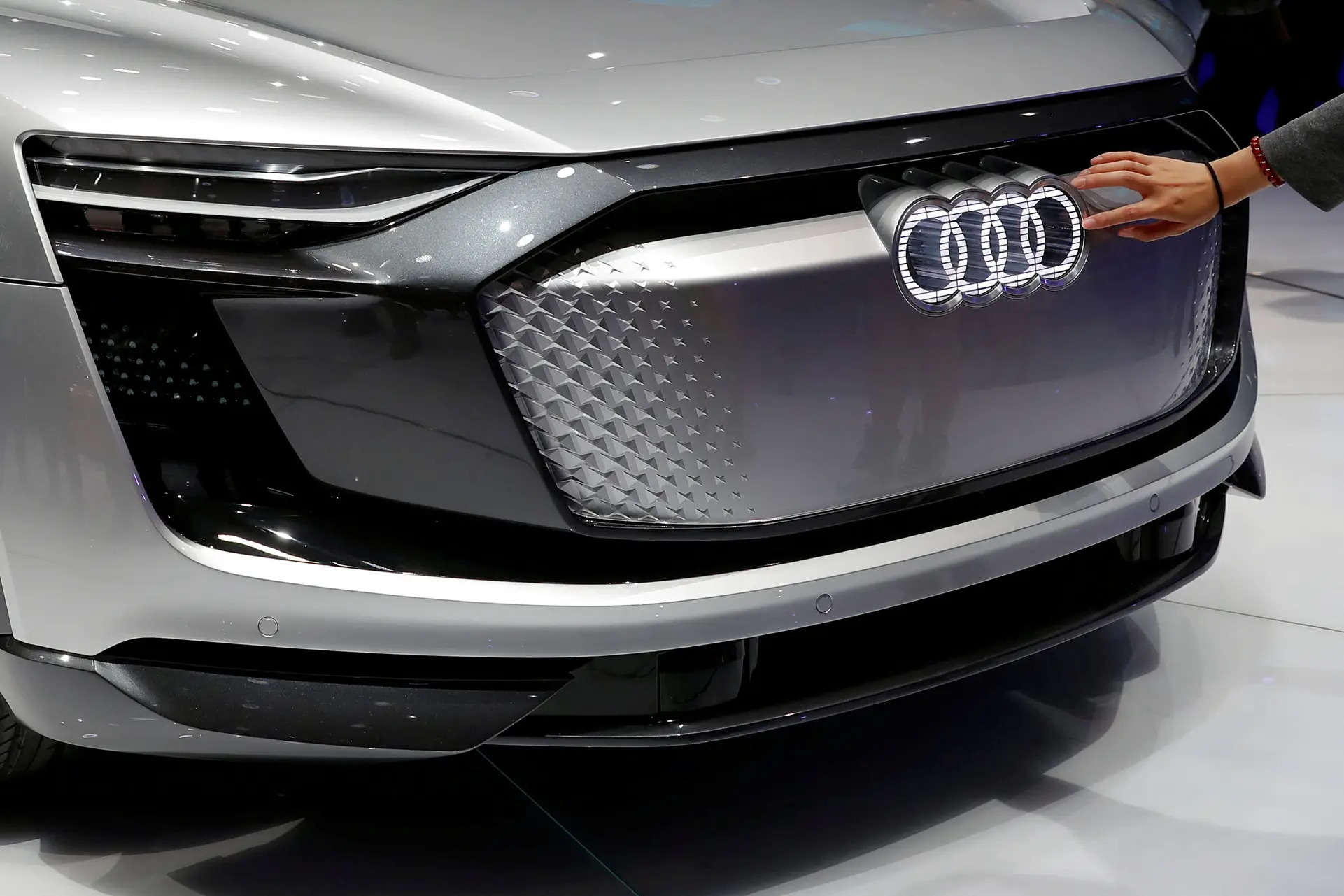 Audi's new China EV series won't have signature four-ring logo, sources say 