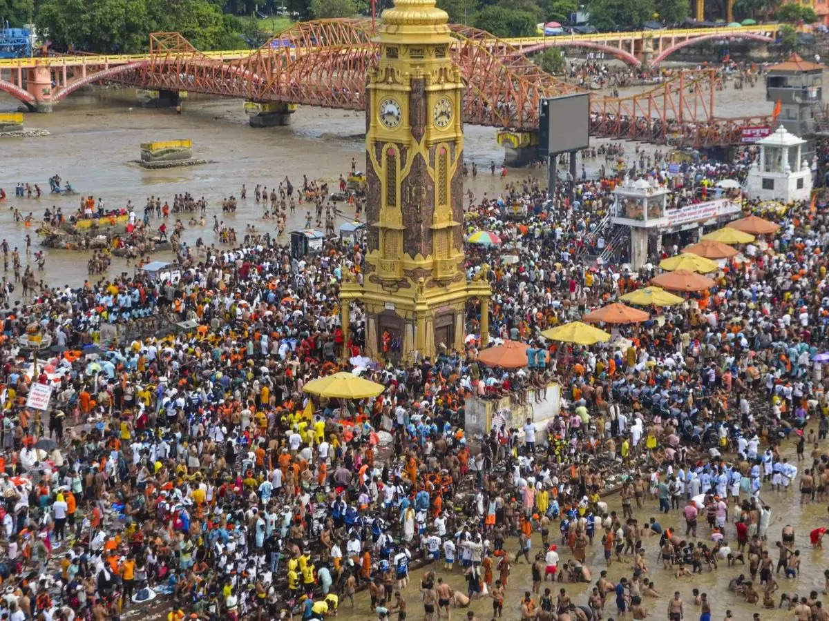 Kanwar yatra concludes, 4.5 crore kanwariyas visit Haridwar 