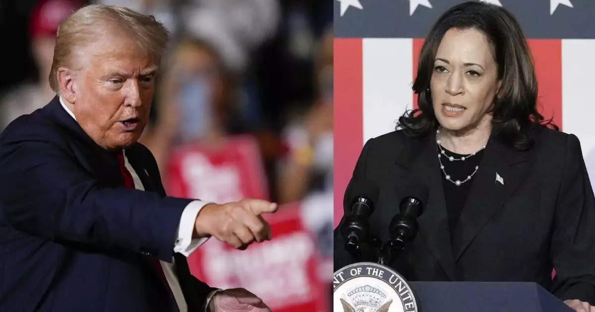 Trump says Kamala Harris is Indian, posts photo of her wearing sari, claims ‘she became Black’ 