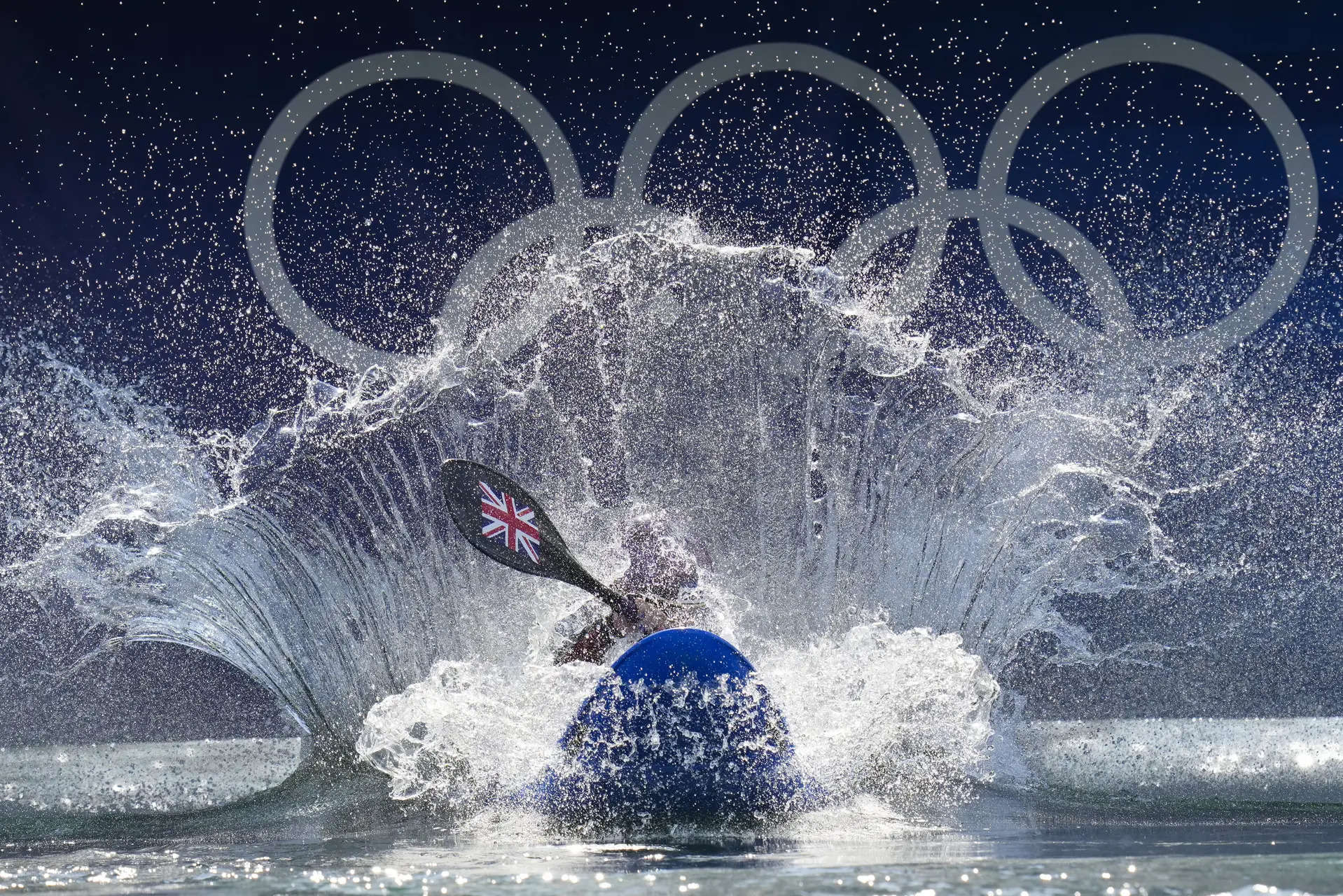 Contact kayaking? New Olympic event includes 15-foot drop, Eskimo moves and bumper-car like contact 