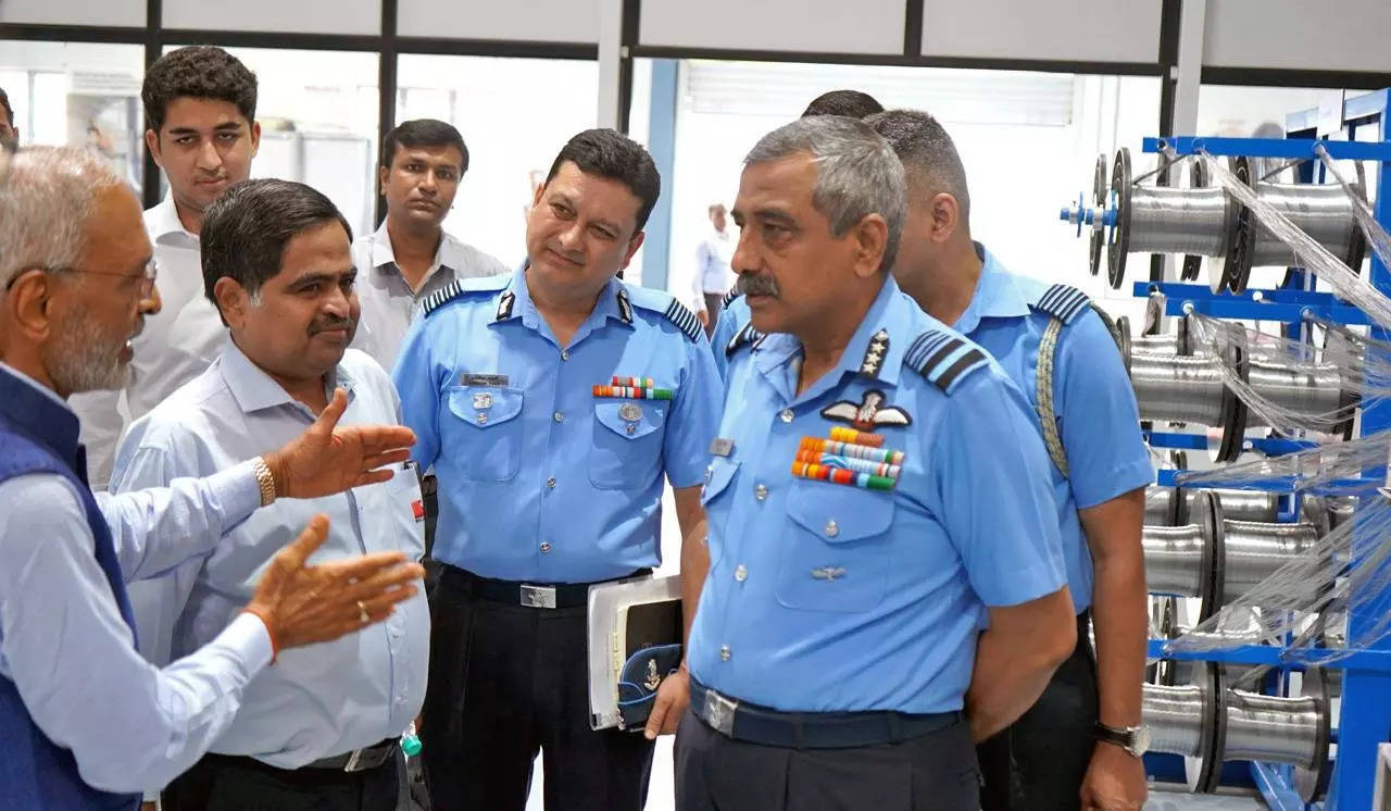 Deputy Air Chief inaugurates chaff manufacturing plant, to reduce import dependence 