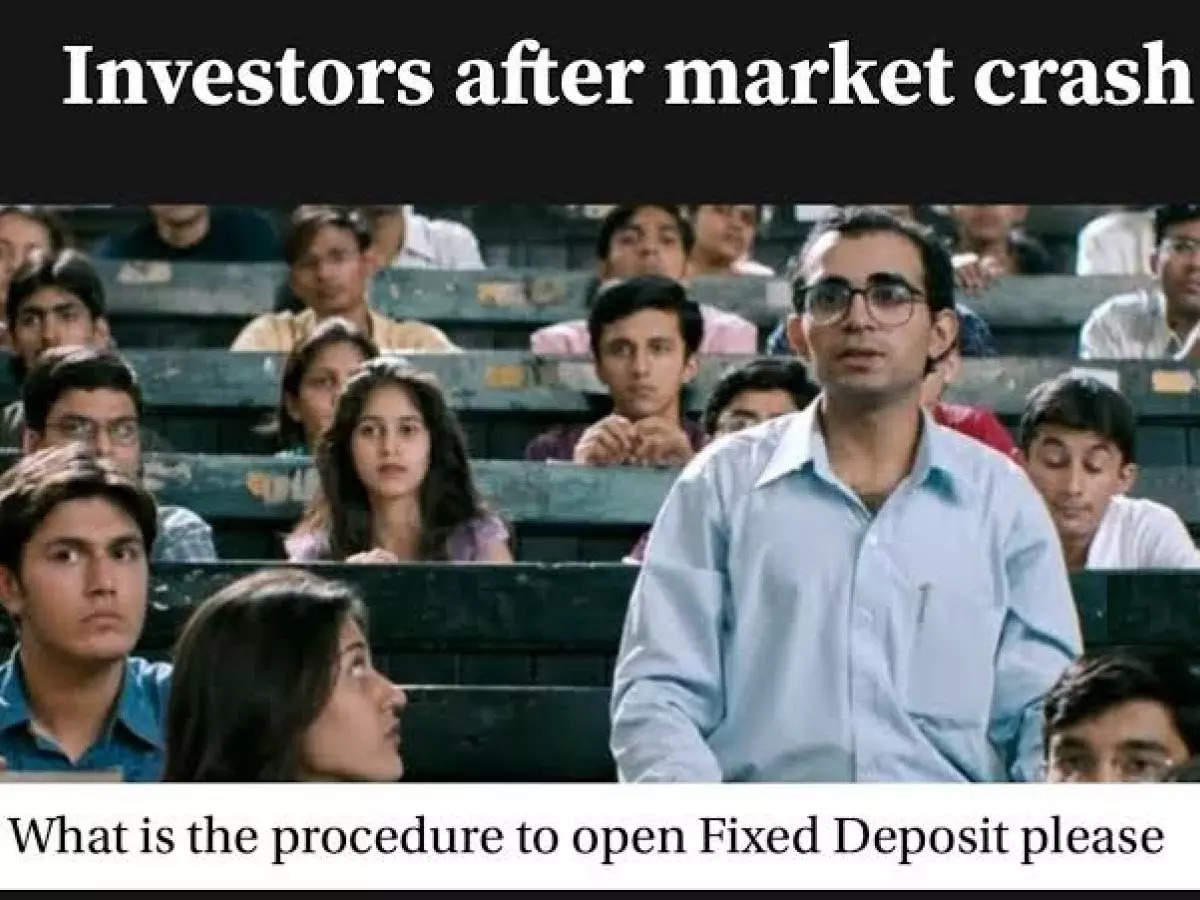 Markets crash 2,000 points: 'How to open FD', 'Mahabharat', 'Buy the dips' memes flood social media on Black Monday 