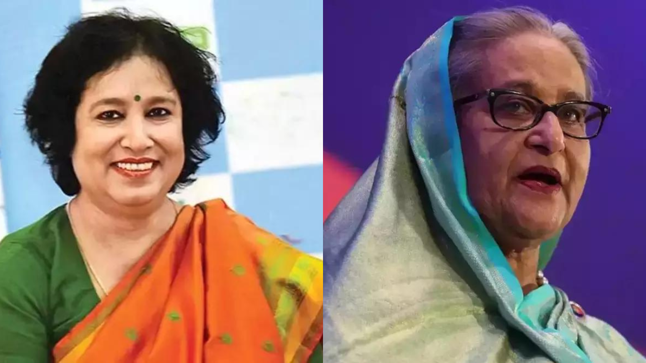 Taslima Nasreen slams Sheikh Hasina, says 'she threw me out to please Islamists, now they're forcing her out' 