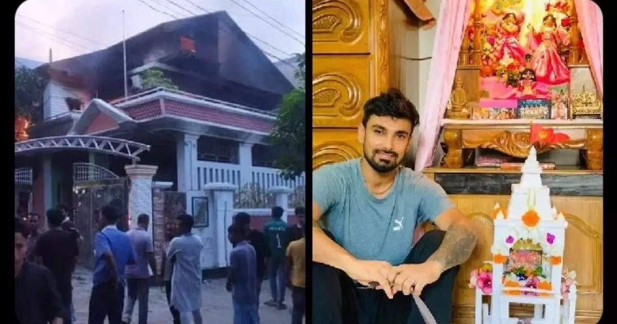 Liton Das, Bangladesh cricketer', house set on fire by protesters? Here is the truth behind viral videos 