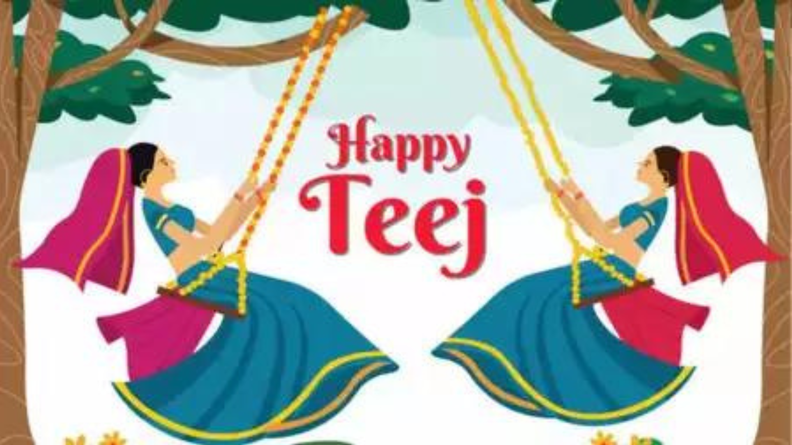 Happy Teej 2024: Wishes, images, messages, status to share on WhatsApp, Facebook, Insta 