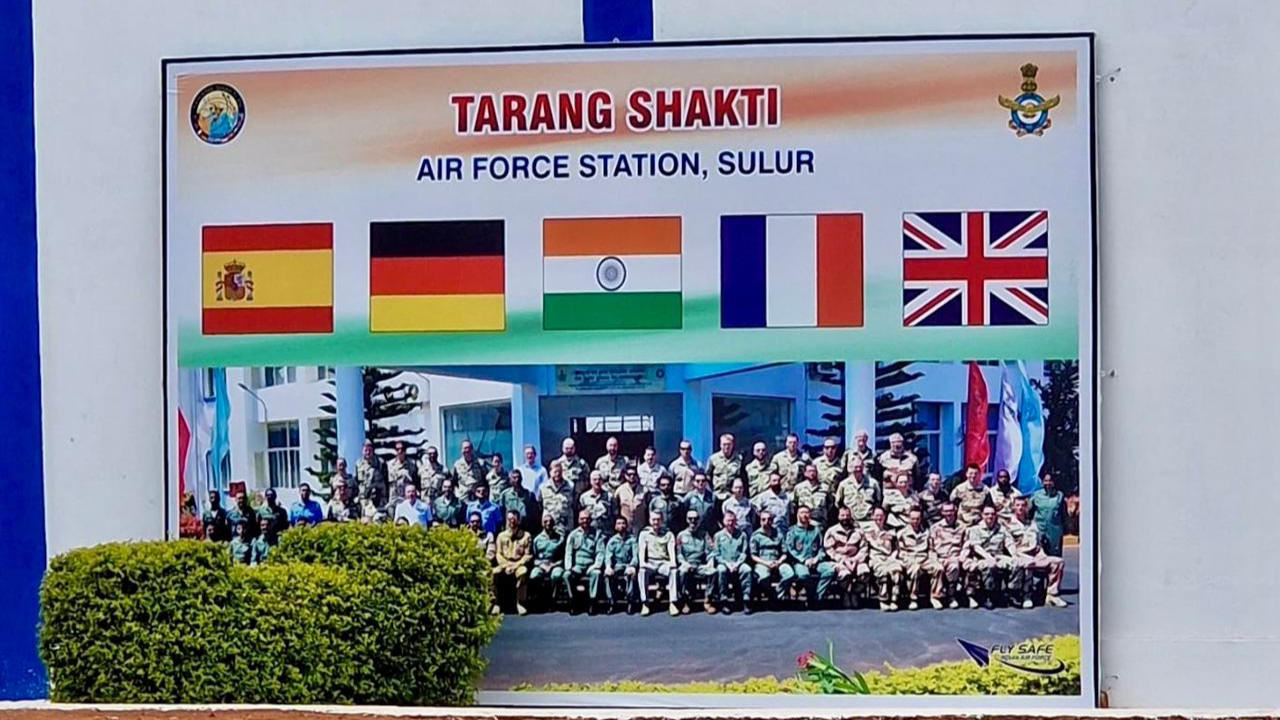 IAF's first multi-country air exercise underway in Tamil Nadu's Sulur 