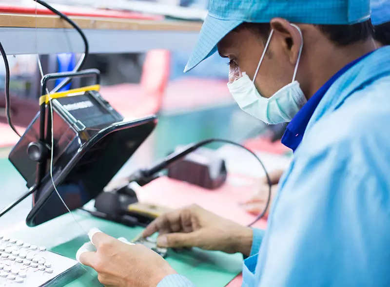 Sops for phone parts production on cards 