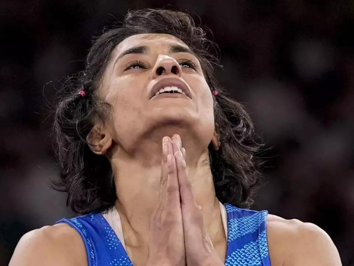 Heavy loss: Vinesh Phogat gets disqualified from women’s 50kg wrestling final 