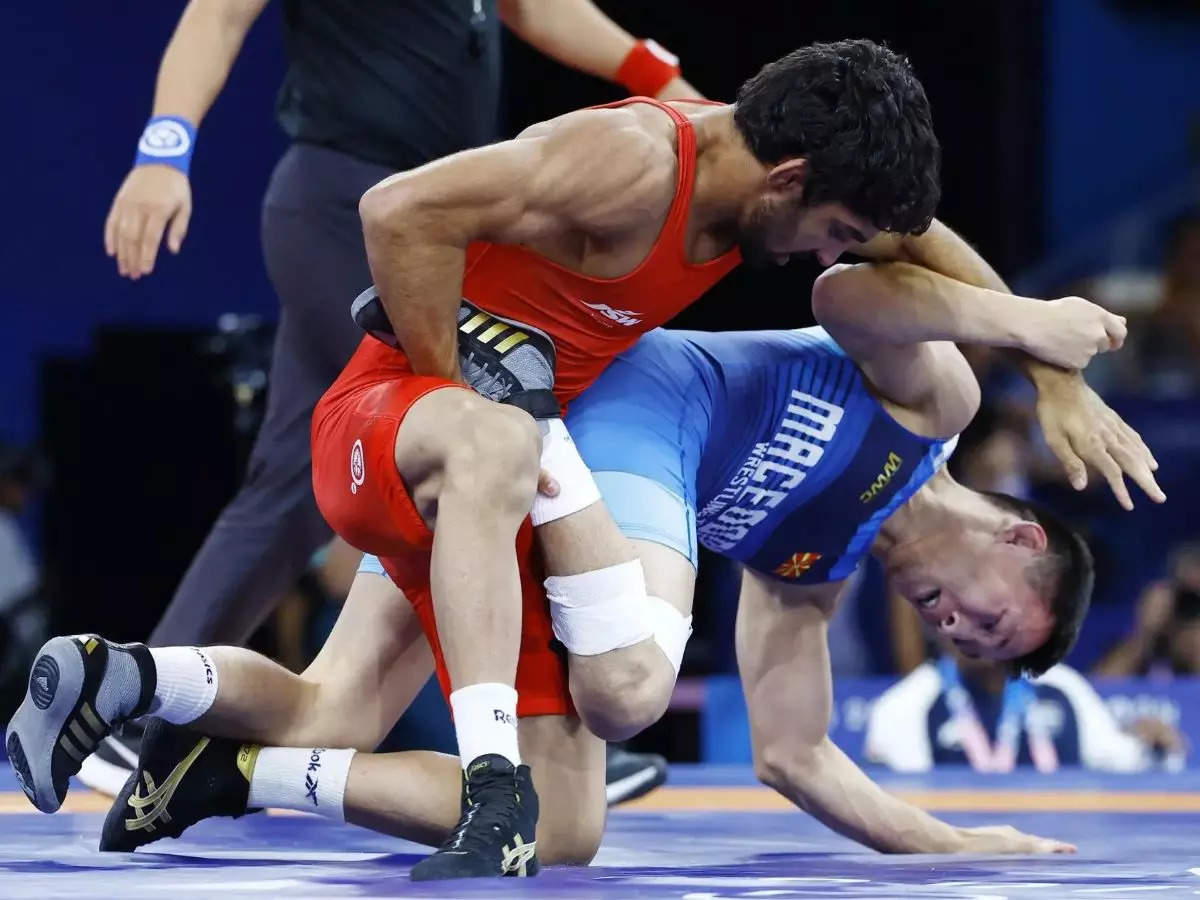 Olympics 2024: Aman Sehrawat enters quarterfinal in Wrestling Paris Olympics 