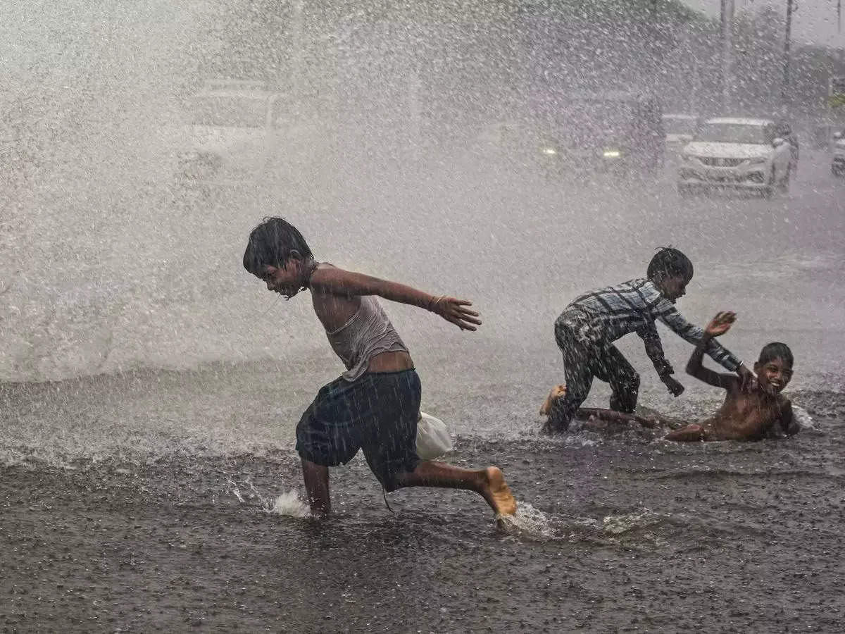 In Pics: Rains batter Delhi, waterlogging and traffic cause chaos 