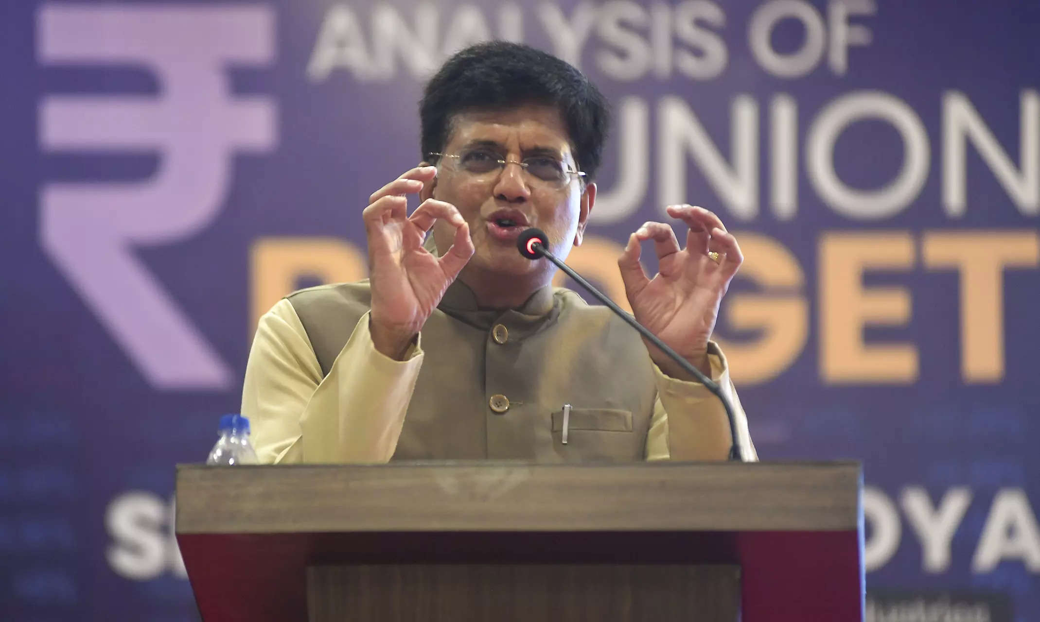 Aim for $50 billion leather, footwear exports by 2030, one crore jobs, Piyush Goyal tells industry 