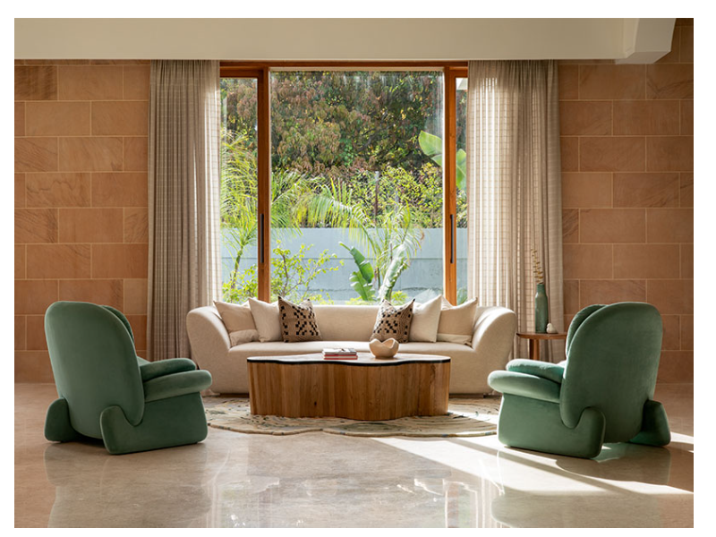 The MD of a leading Indian banking institution has moved into an expansive new home in Alibaug by Avas Wellness. 