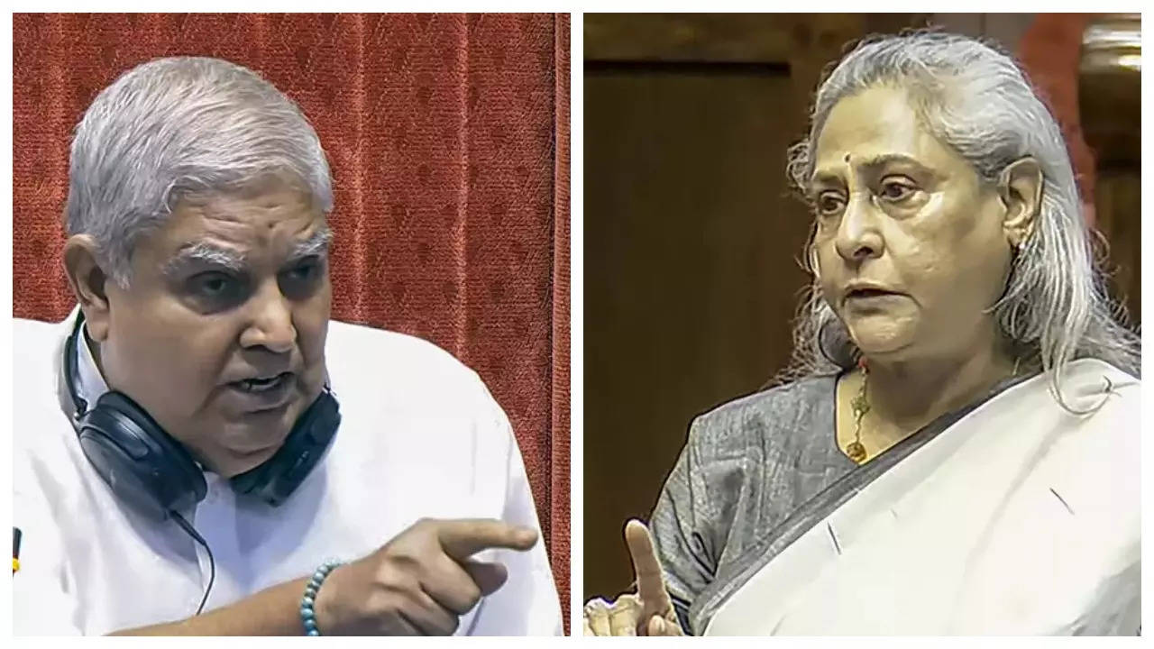 Dhankhar-Jaya Bachchan tiff in Rajya Sabha, Oppn plans motion for removal of VP 