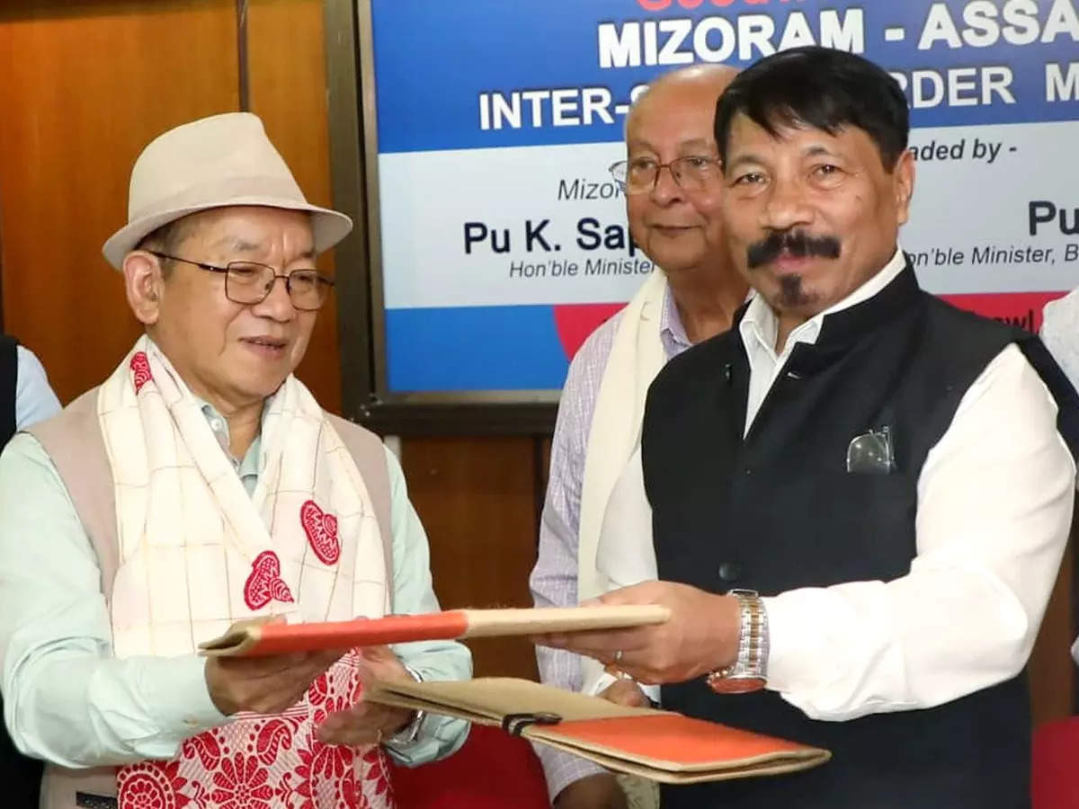 Assam, Mizoram make fresh statement on border issue 