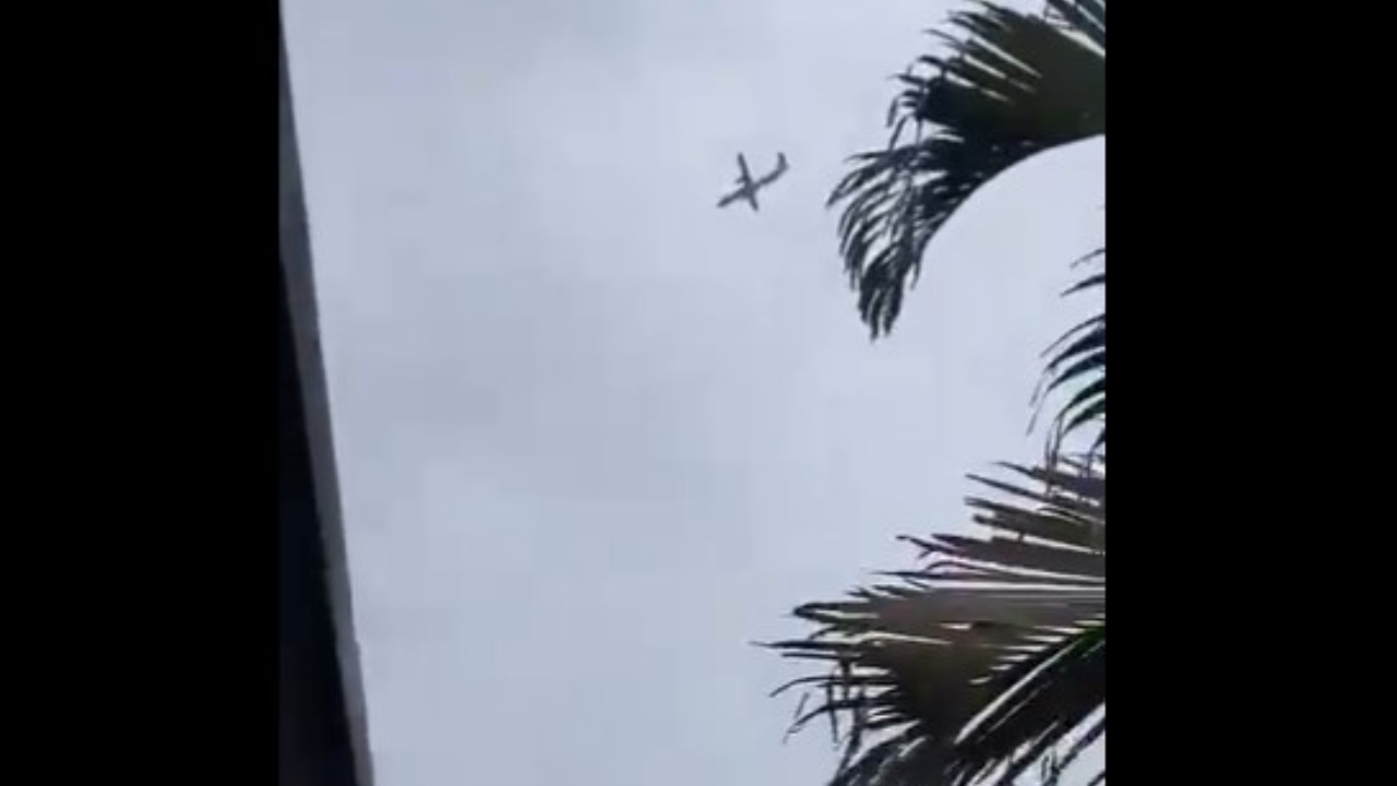 Brazil Plane Crash Viral Video: Watch aircraft with 62 passengers spiraling down thousands of feet in seconds 