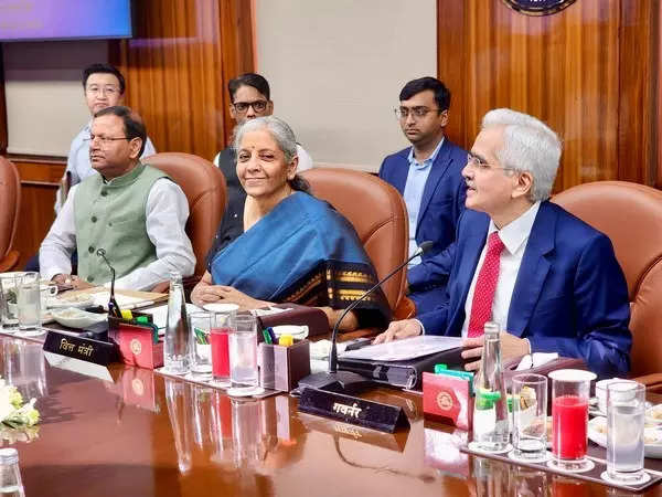 FM Nirmala Sitharaman attends RBI Board of Directors meeting 