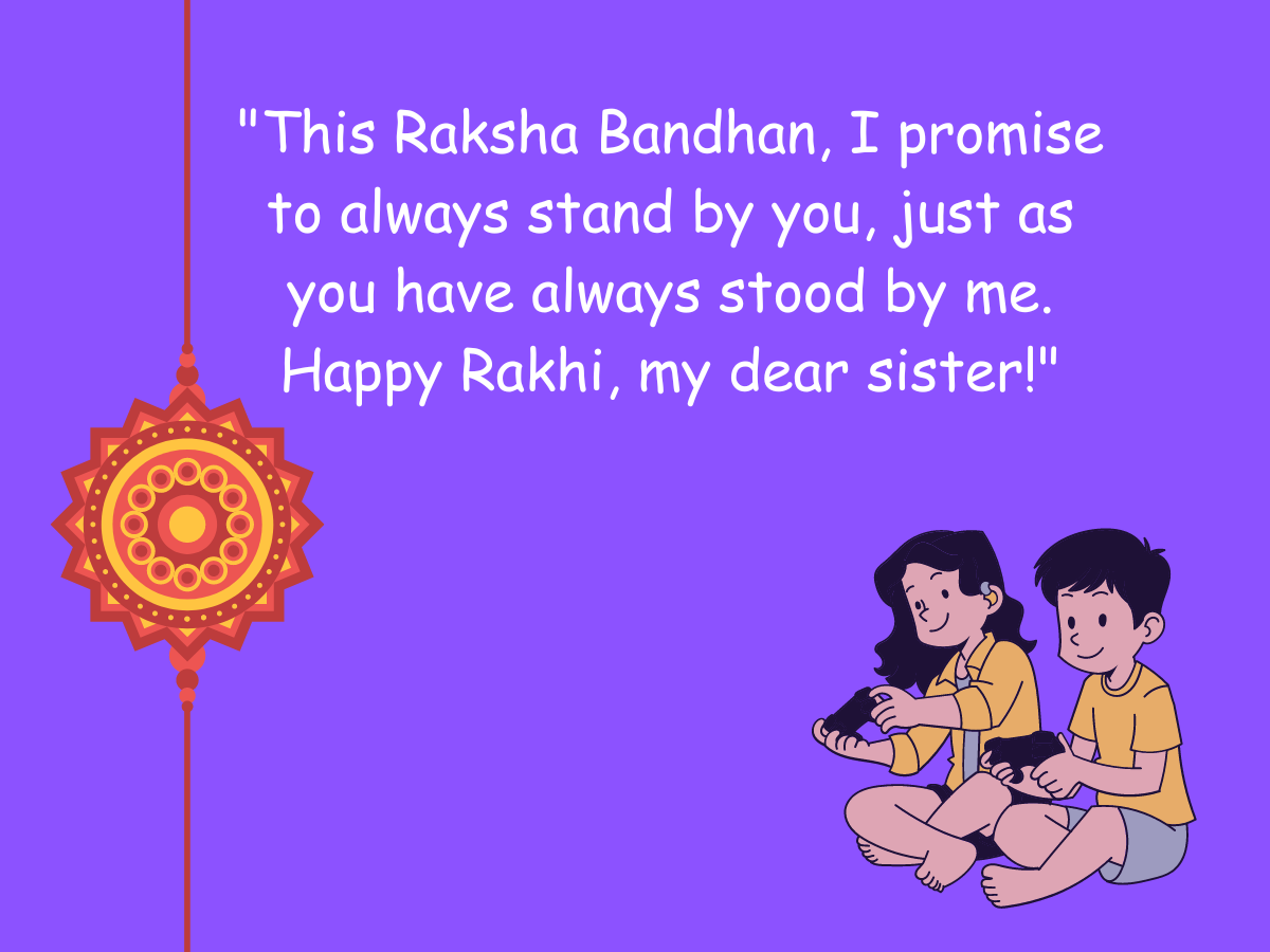 Happy Rakhi 2024 Heartfelt Raksha Bandhan wishes and images to share