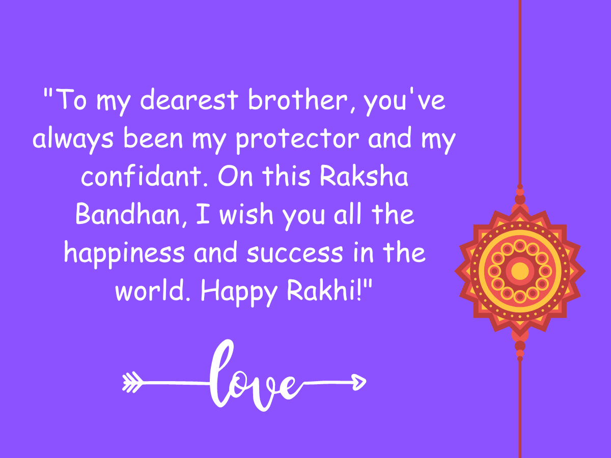 Happy Rakhi 2024 Heartfelt Raksha Bandhan wishes and images to share