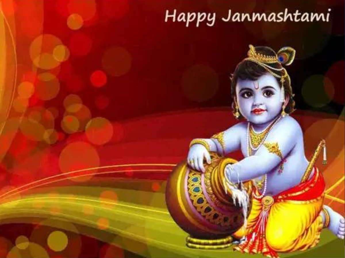 Happy Krishna Janmashtami 2024 Top 10 wishes images, messages, quotes