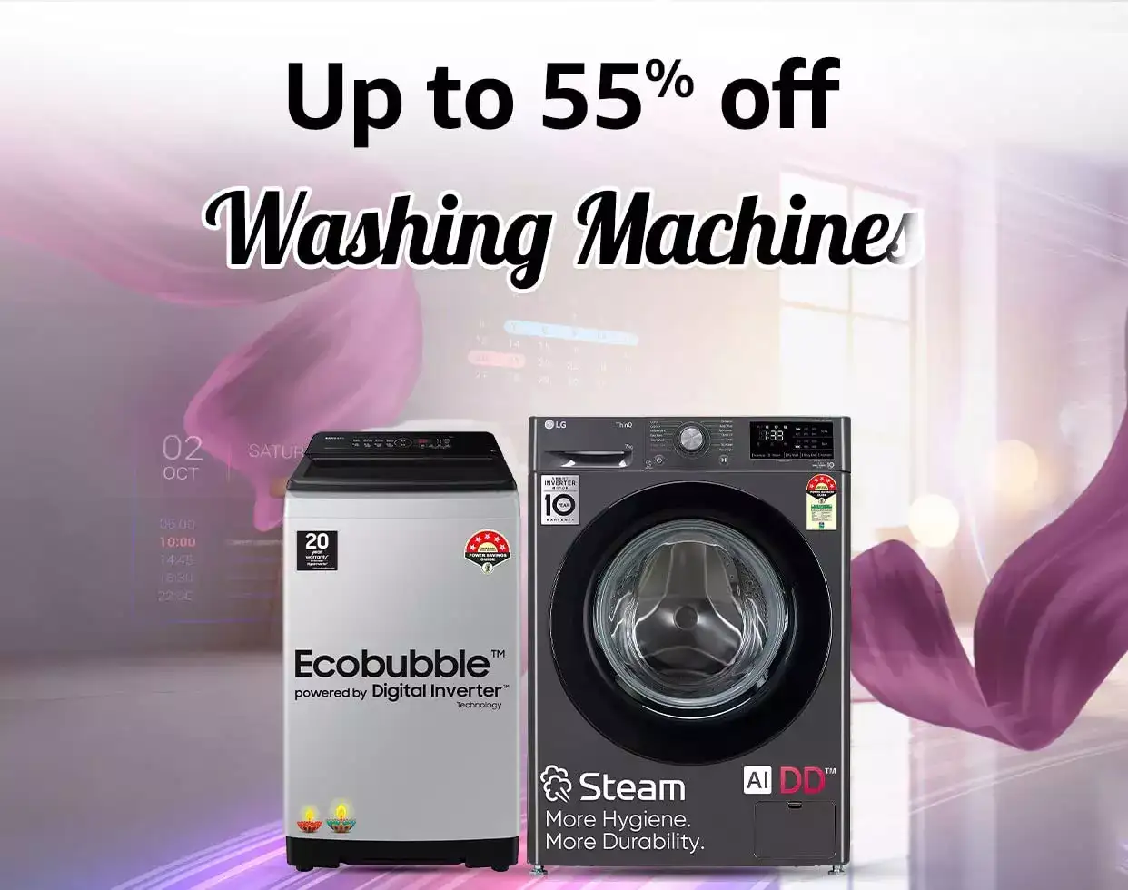Image for AmazonGreatIndianFestivalDeals%3AWashingMachine