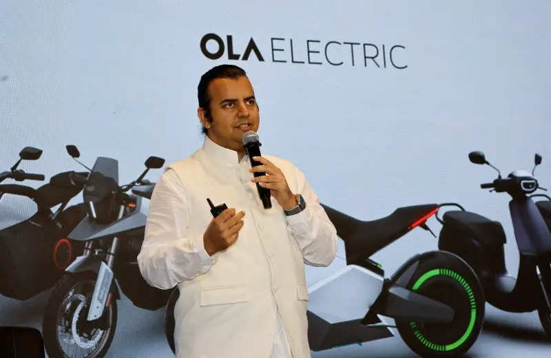 Bhavish Aggarwal, CEO and founder of Ola Electric