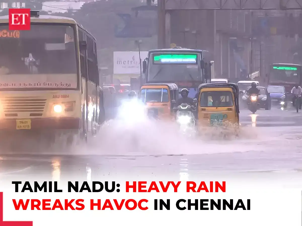 Heavy rain wreaks havoc in Chennai; schools, colleges shut after incessant rainfall 