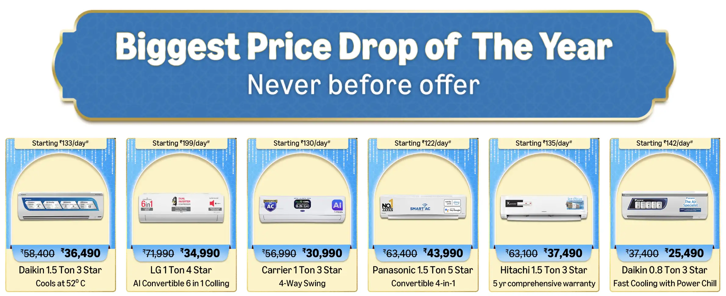 Amazon Great Indian Festival Sale 2024 Biggest Price Drops on Air