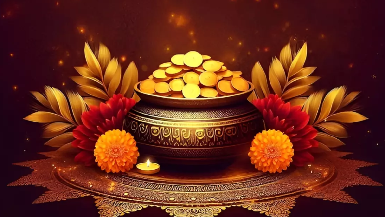 Dhanteras Images Best 20+ Dhantrayodashi 2024 photos, wishes, and