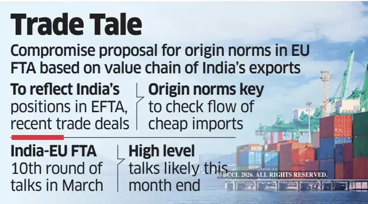 India working on compromise proposal to resolve origin rules ...