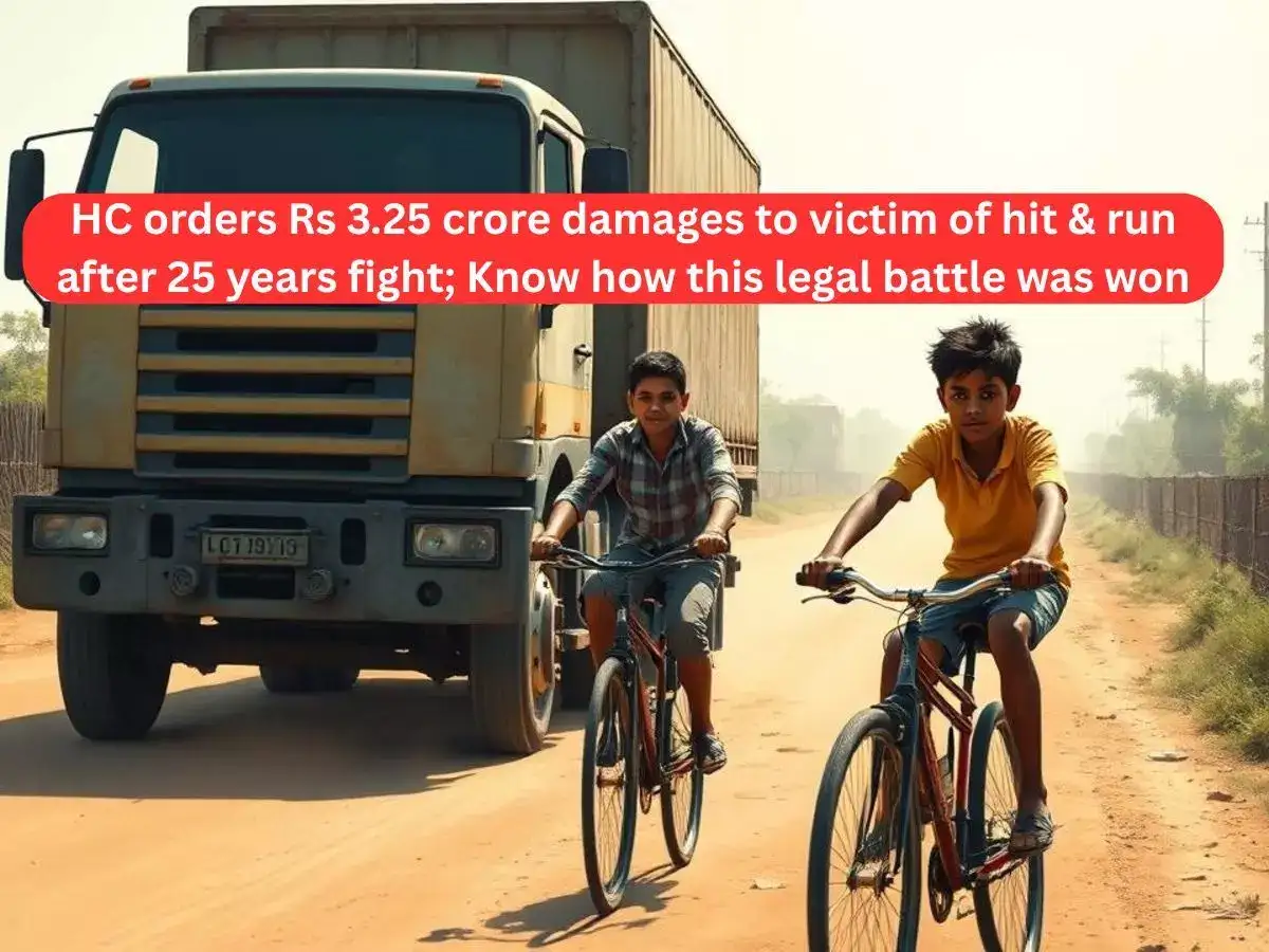 Rs 3.25 crore compensation awarded to accident victim by HC in a hit and run case after 25-year-long legal battle