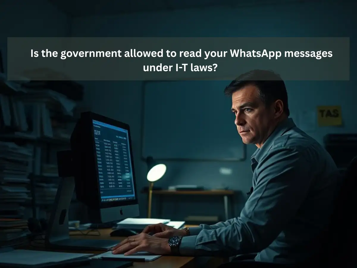 Is the government allowed to read your WhatsApp chats under existing income tax laws? Here's what experts are saying