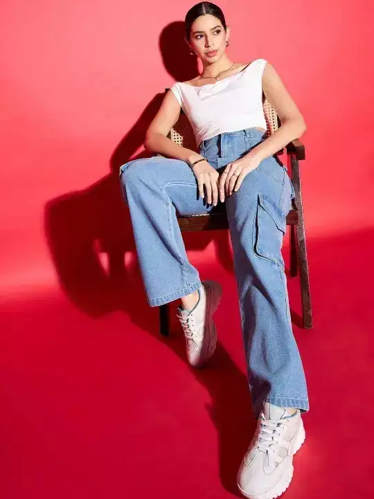 Image for UptownieLiteWhiteCowlNeckCropTop