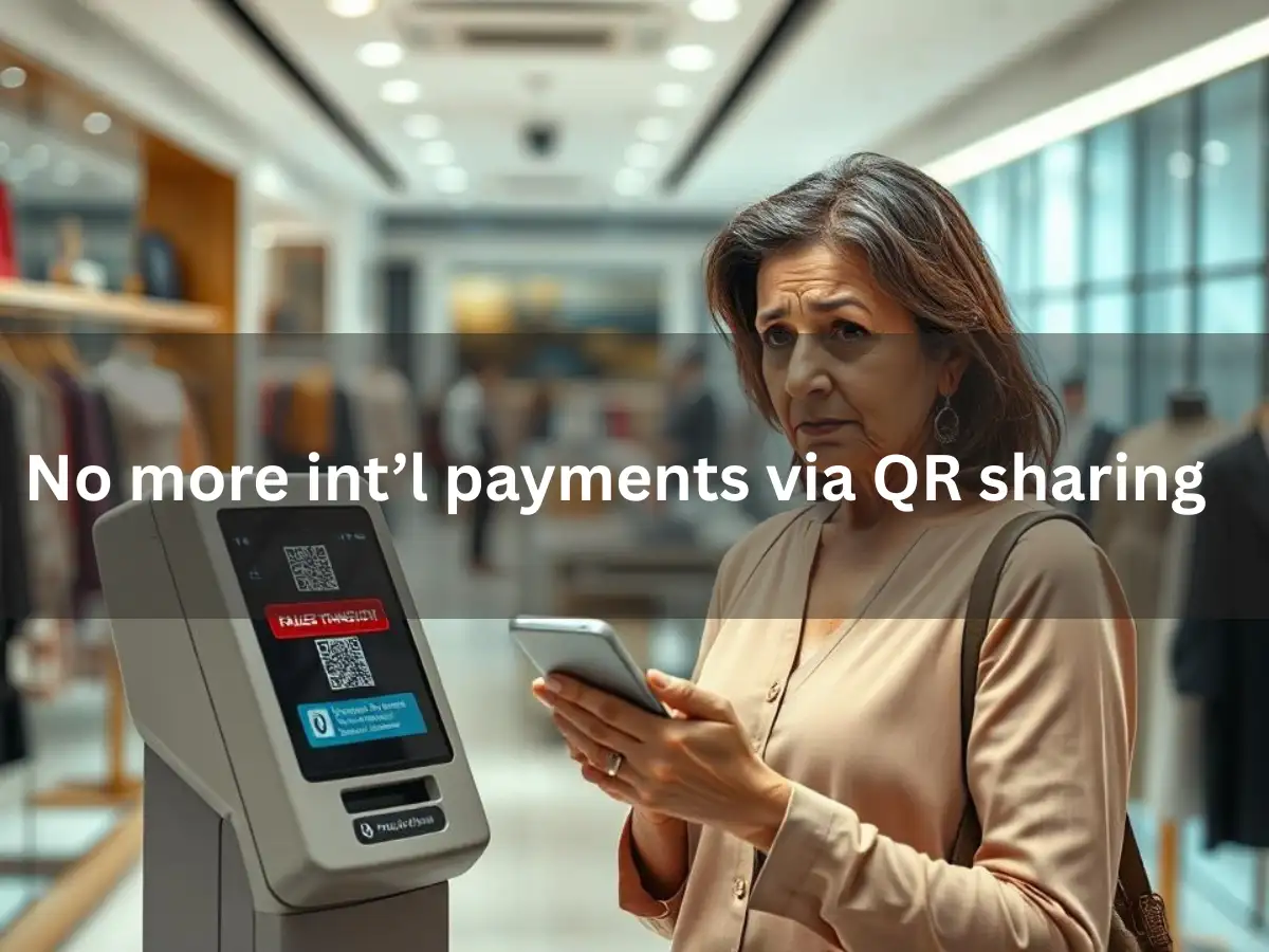 No more international UPI transactions via QR share &amp; pay, says NPCI