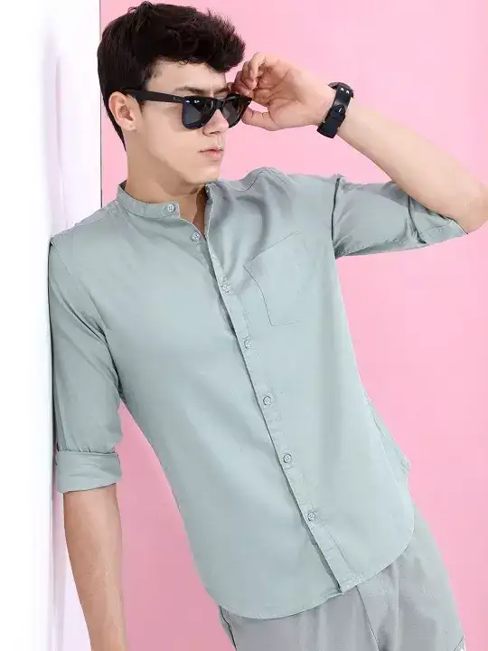 Image for HIGHLANDER-Men%E2%80%99sSlimFitCasualShirt