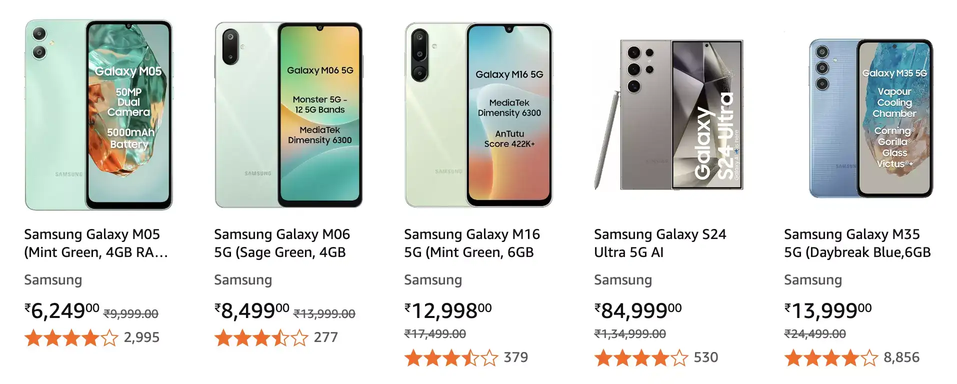 Image for SamsungGalaxysmartphones