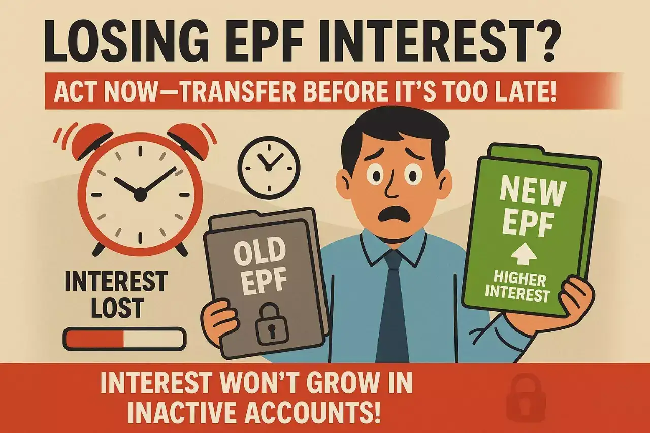 EPF interest rate: Will you lose higher interest on EPF if you don't transfer your EPF account from old to new employer?
