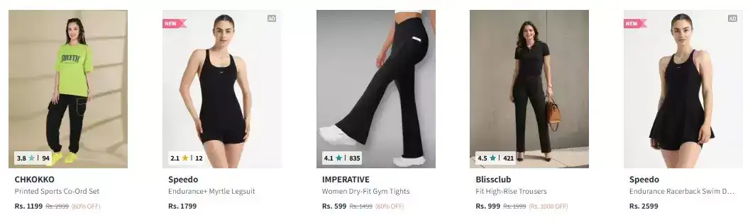 Image for women'sactivewear