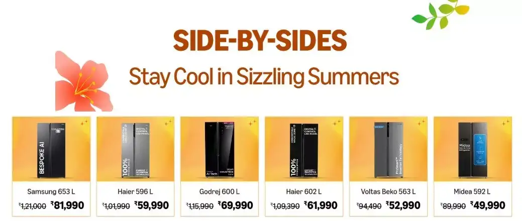 Image for Side-by-Siderefrigerators